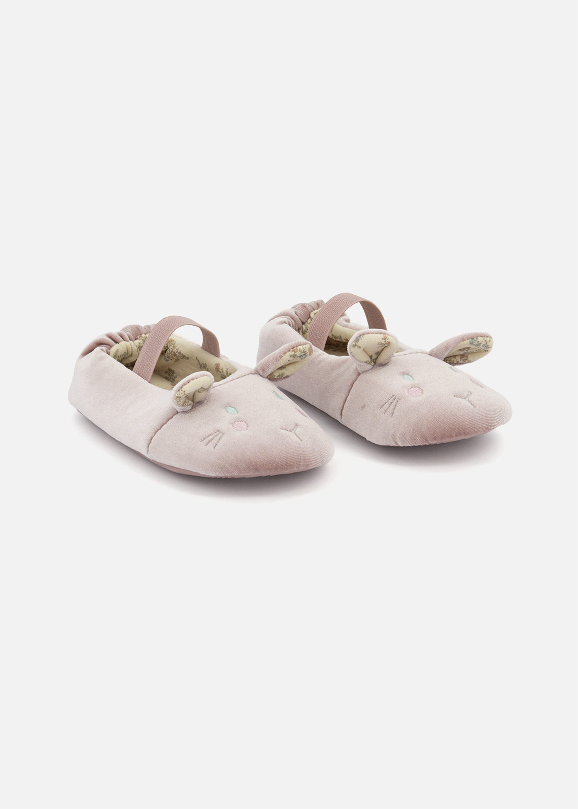 Mouse Novelty Slippers (Size 5-13) Younger Girl