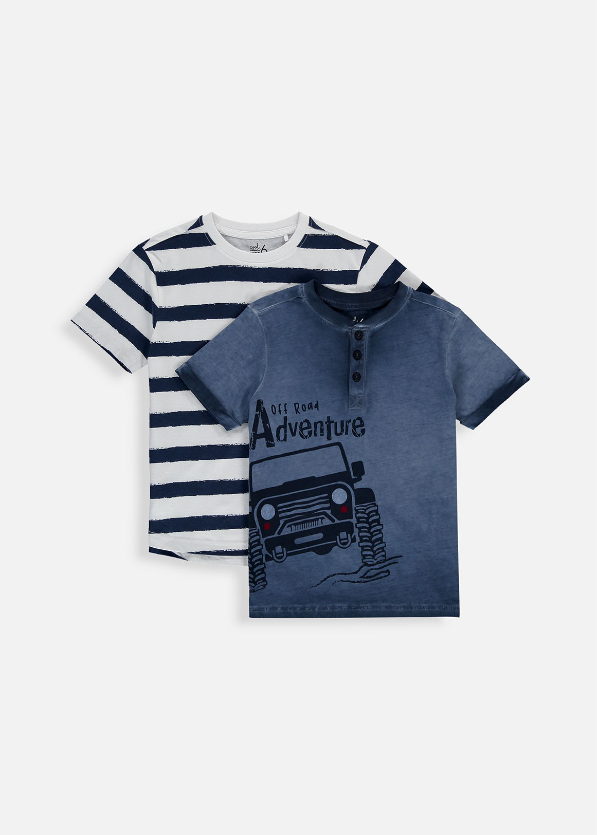 Multi Print Cotton T-shirts 2 Pack | Woolworths.co.za