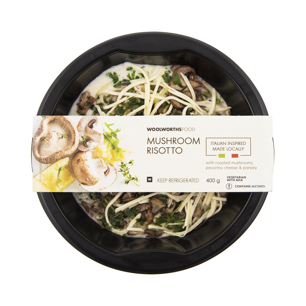 Woolworths Risotto Rice Mushroom Risotto 400 g | Woolworths.co.za