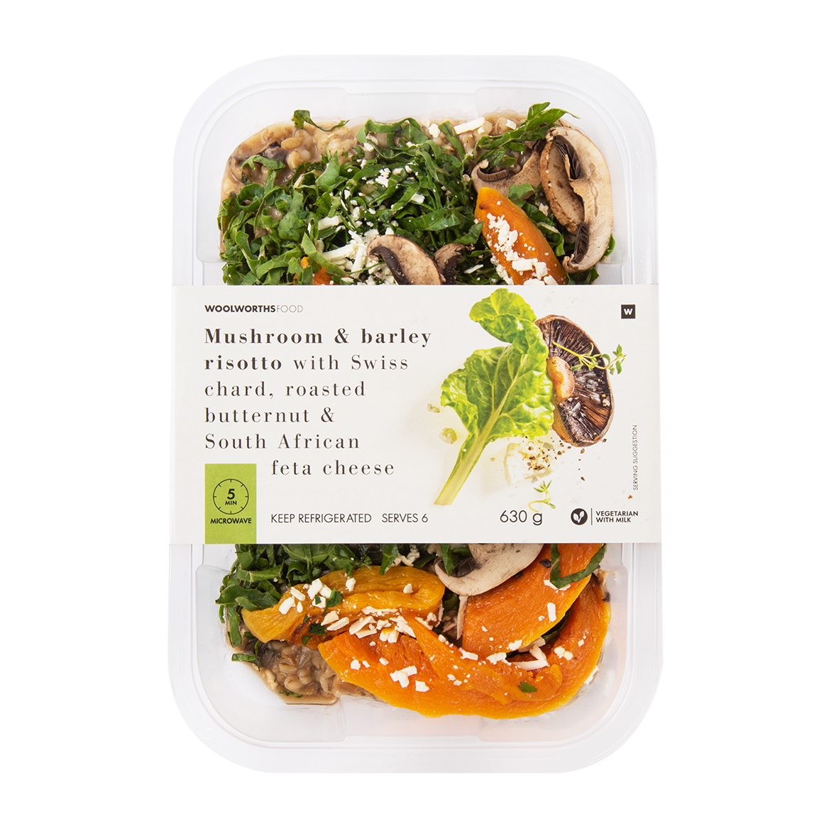 Woolworths Risotto Rice Mushroom and Barley Risotto 630 g | Woolworths.co.za