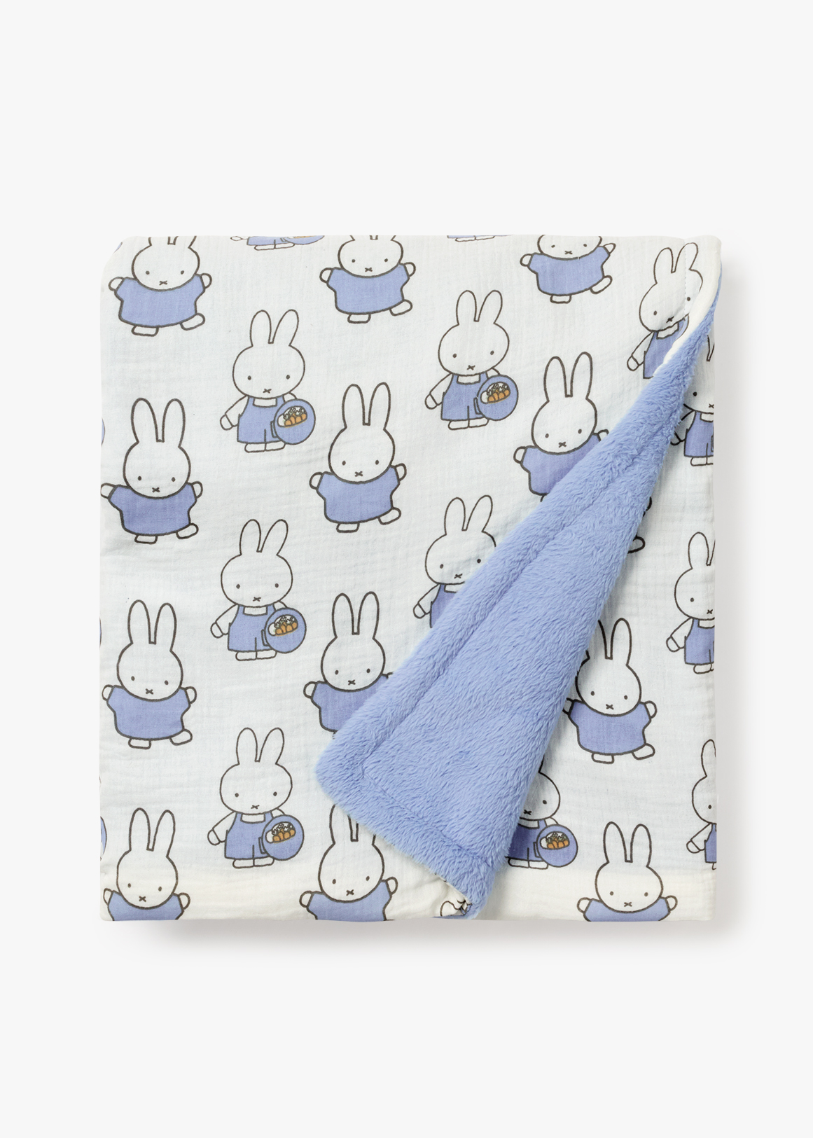 Muslin Lined Plush Blanket