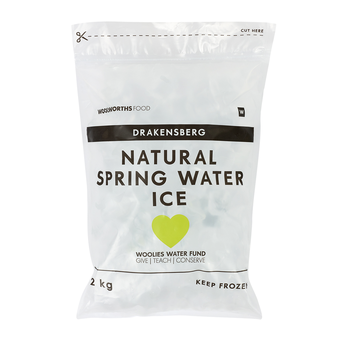 Natural Spring Water Ice Blocks 2 kg