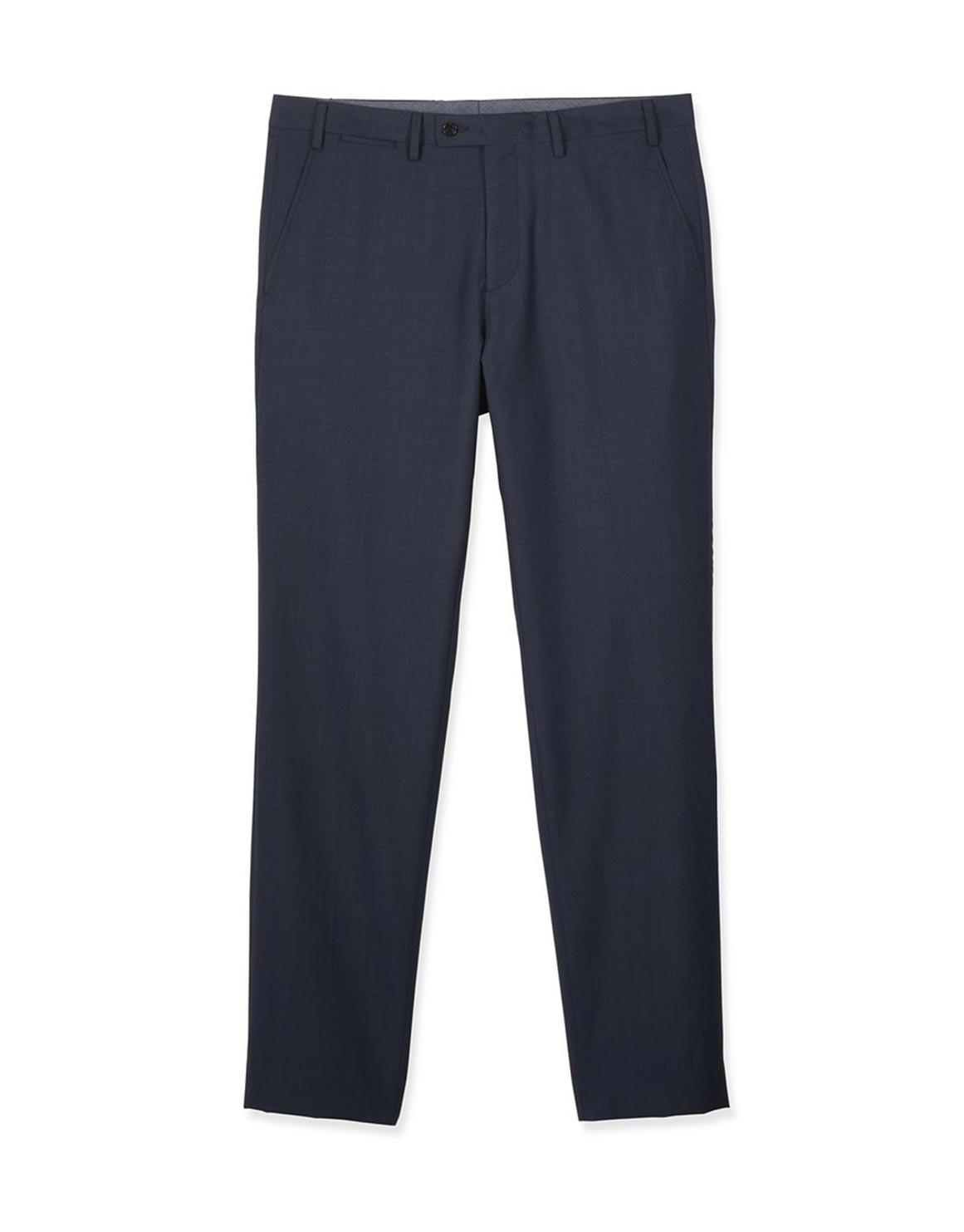 Navy Sharkskin Trouser | Woolworths.co.za