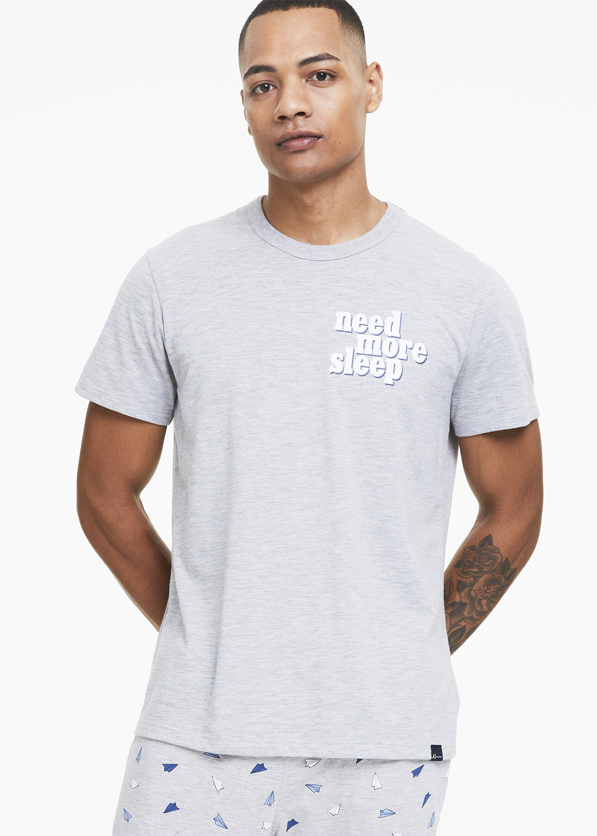 Need More Sleep Slogan Sleep T-shirt | Woolworths.co.za