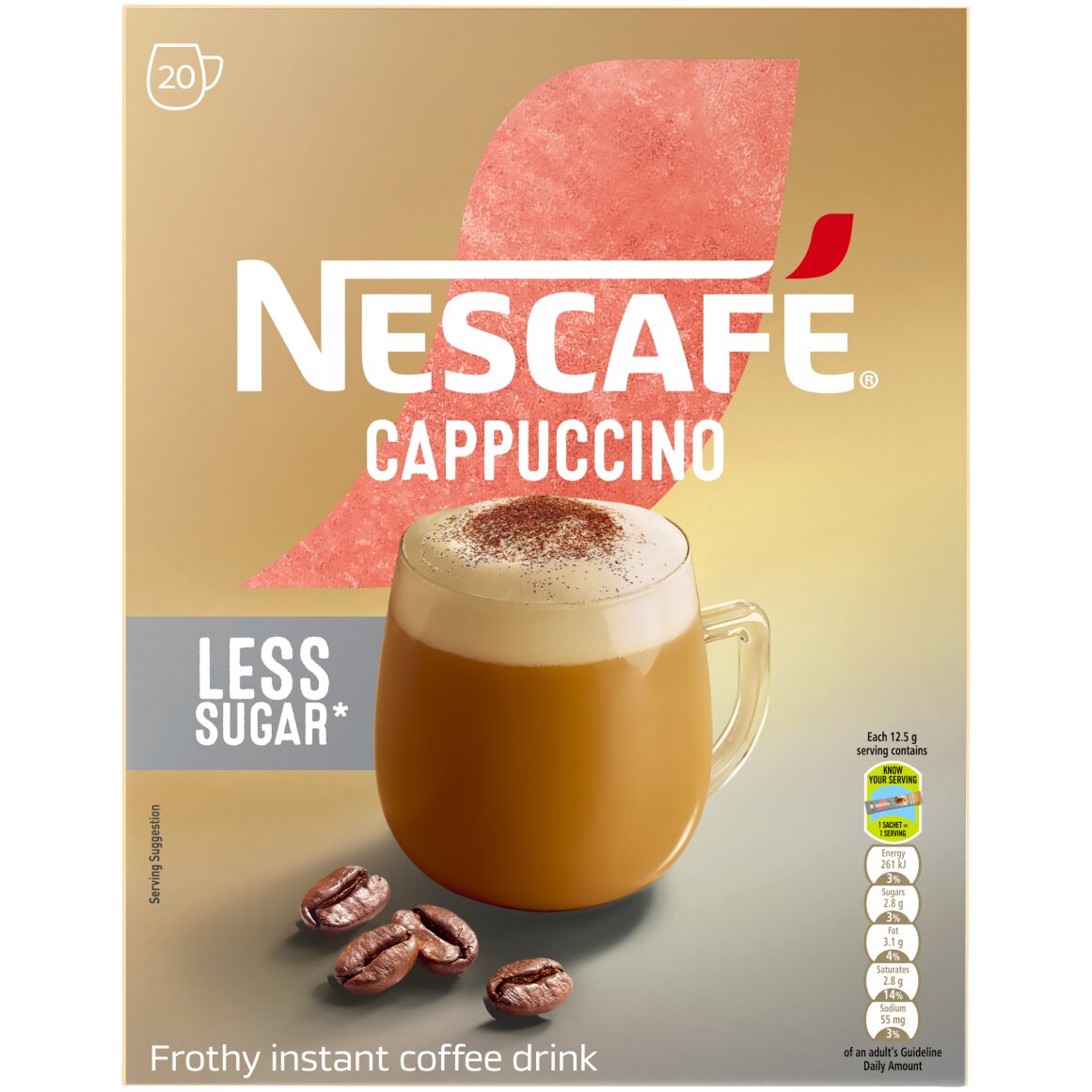 Nescaf Reduced Sugar Cappuccino Sticks 20 X 12 5 G Woolworths co za nescaf-reduced-sugar-cappuccino-sticks-20-x-12-5-g-woolworths-co-za