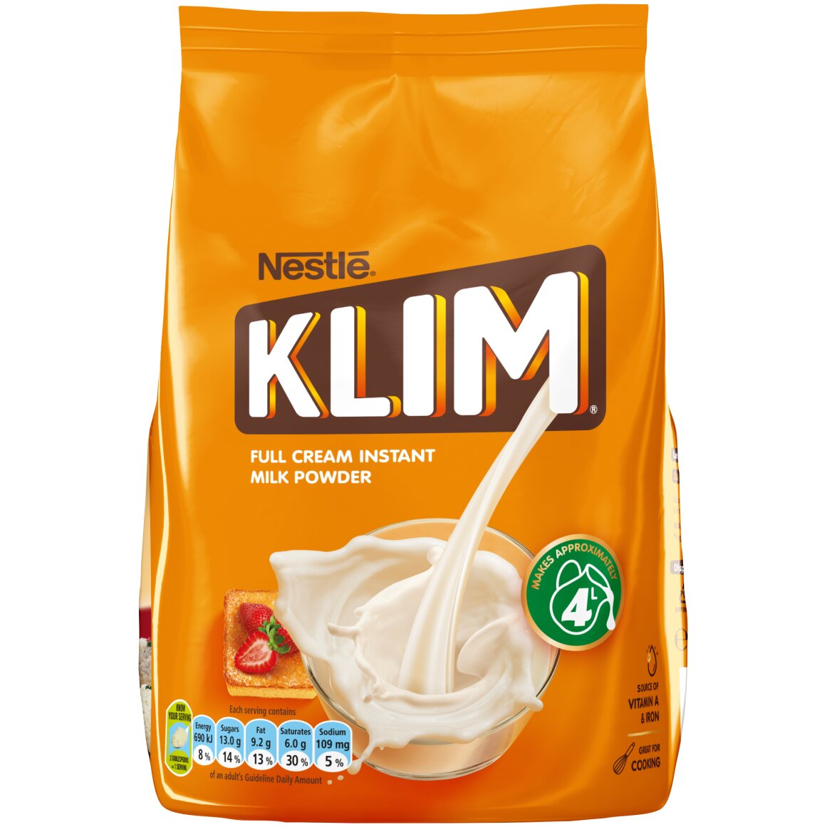 Nestlè Klim Full Cream Instant Milk Powder 500 g | Woolworths.co.za