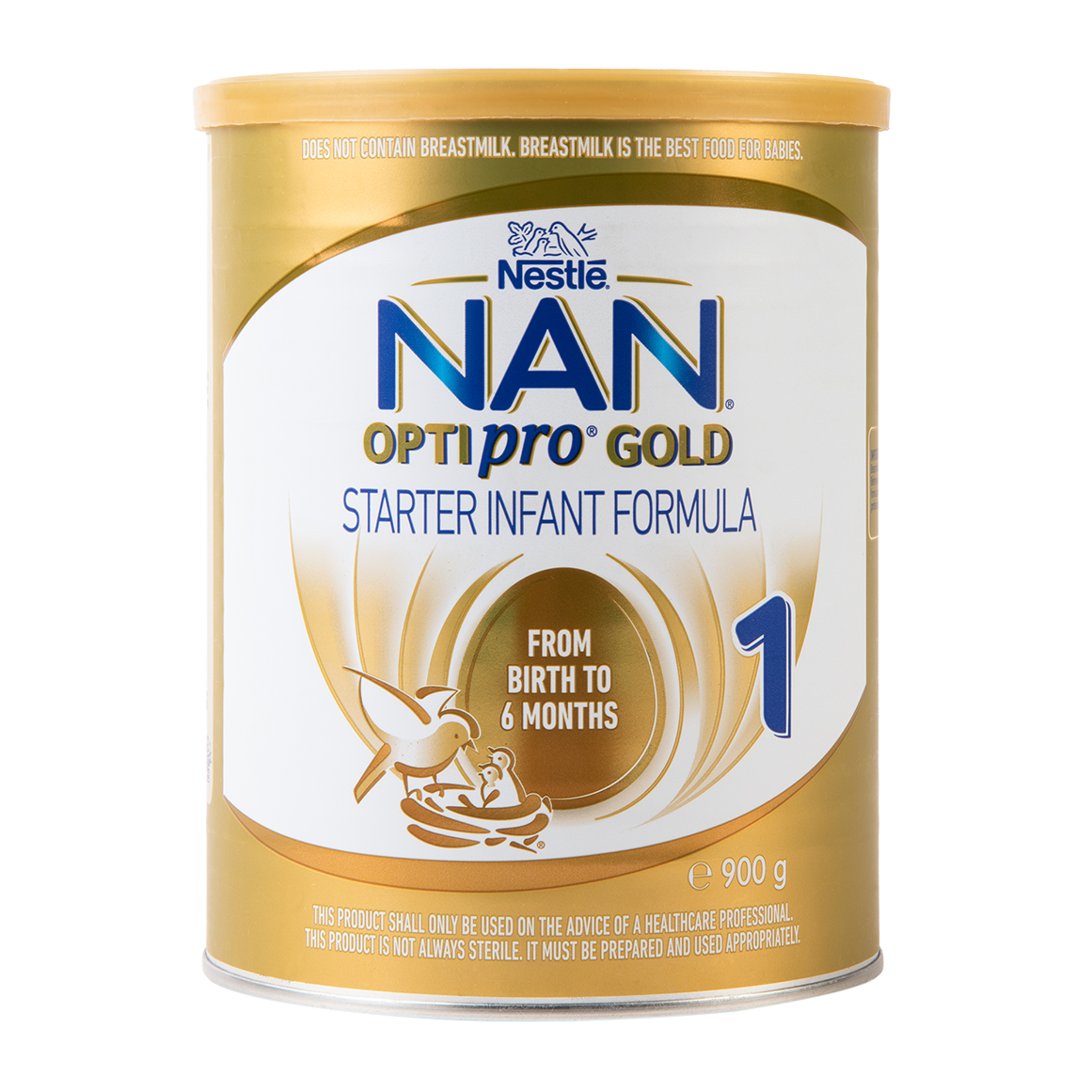 Optipro Gold Nestlé Nan OptiPro Gold Stage 1 Infant Formula Birth to 6 Months 900 g ...