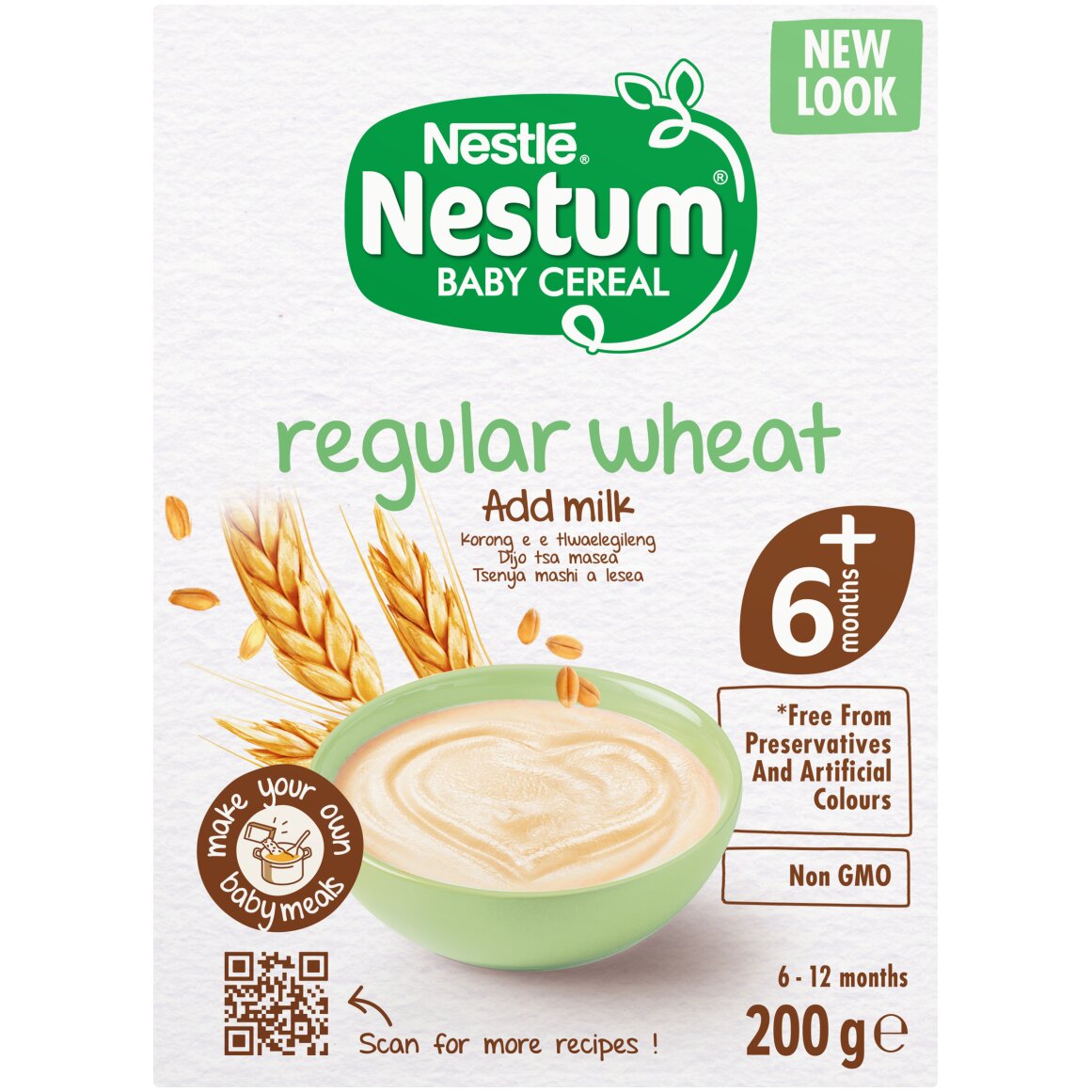 Nestlé Nestum Baby Cereal Regular Wheat From 6 Months 200 g