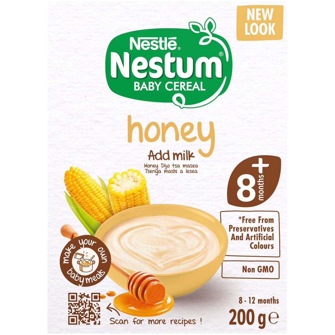 Nestlé Nestum Honey Baby Cereal From 6 Months 200 g