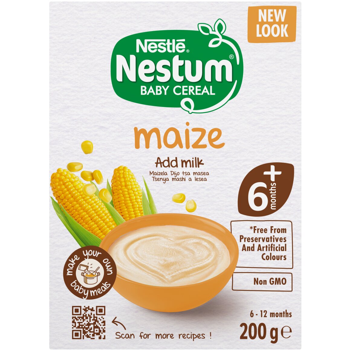 Nestlé Nestum Maize Baby Cereal From 6 Months 200 g