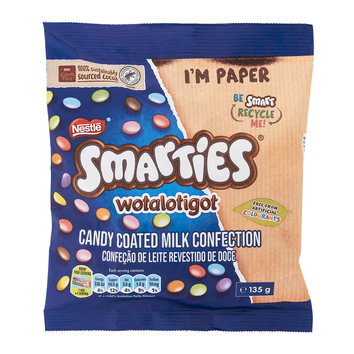 Smartis Mini Nestlé Smarties Minis 135 g | Woolworths.co.za