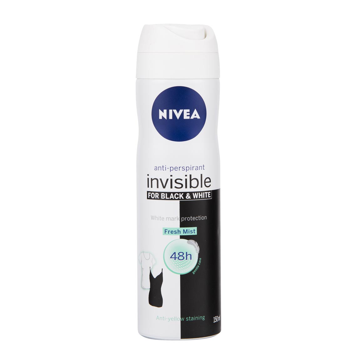 Nivea Invisible Fresh Mist Anti-Perspirant Body Spray 150 ml ...