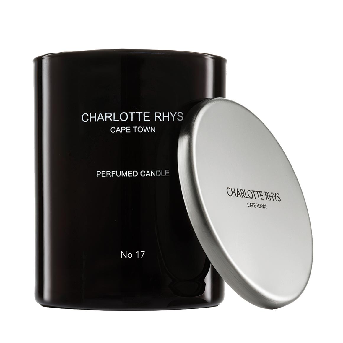 No.17 Candle with Silver Lid