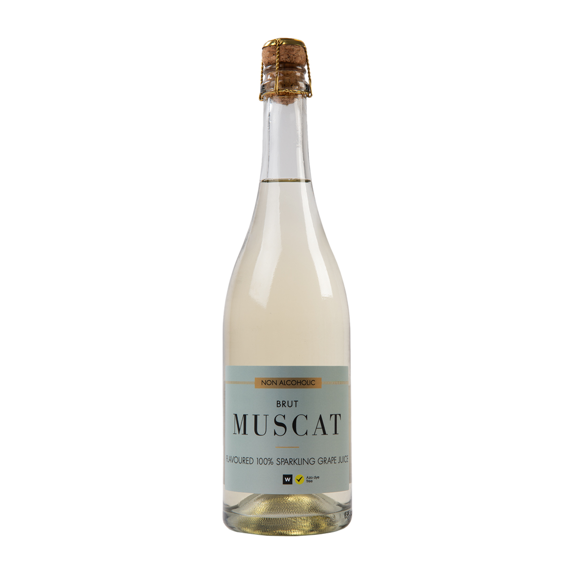 Non Alcoholic Sparkling Brut Muscat 100 % Grape Juice 750 ml