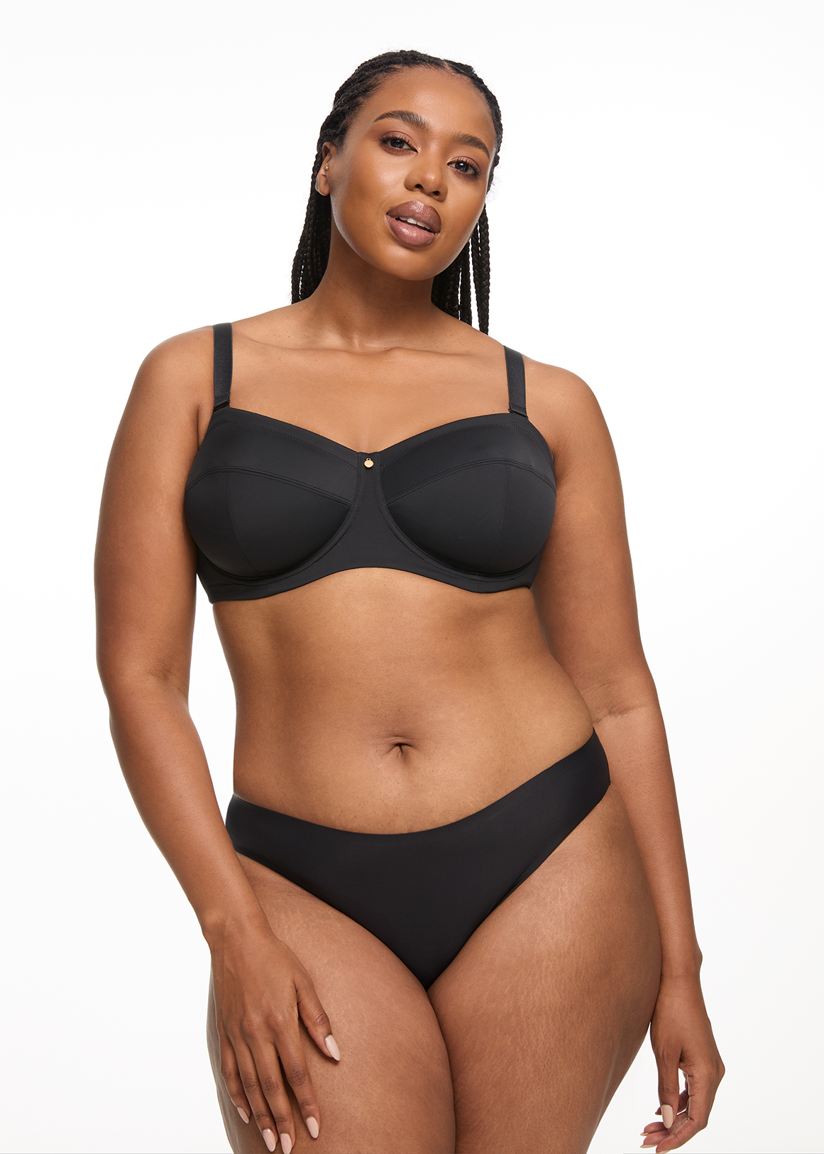 Non Padded Underwire Multiway Bra B - DD