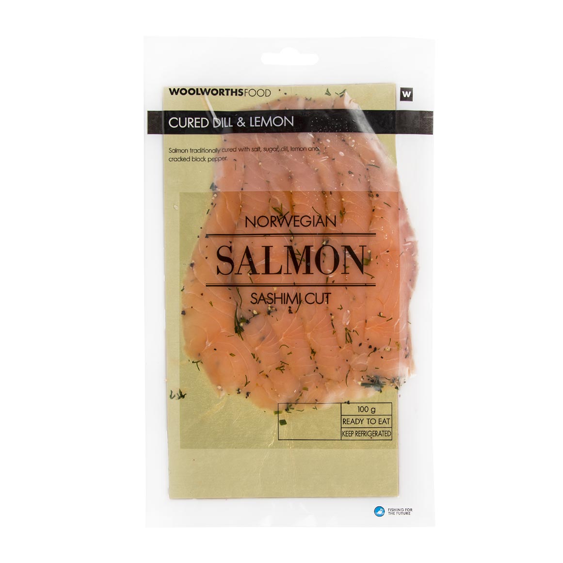 Norwegian Sashimi Cut Salmon 100g | Woolworths.co.za