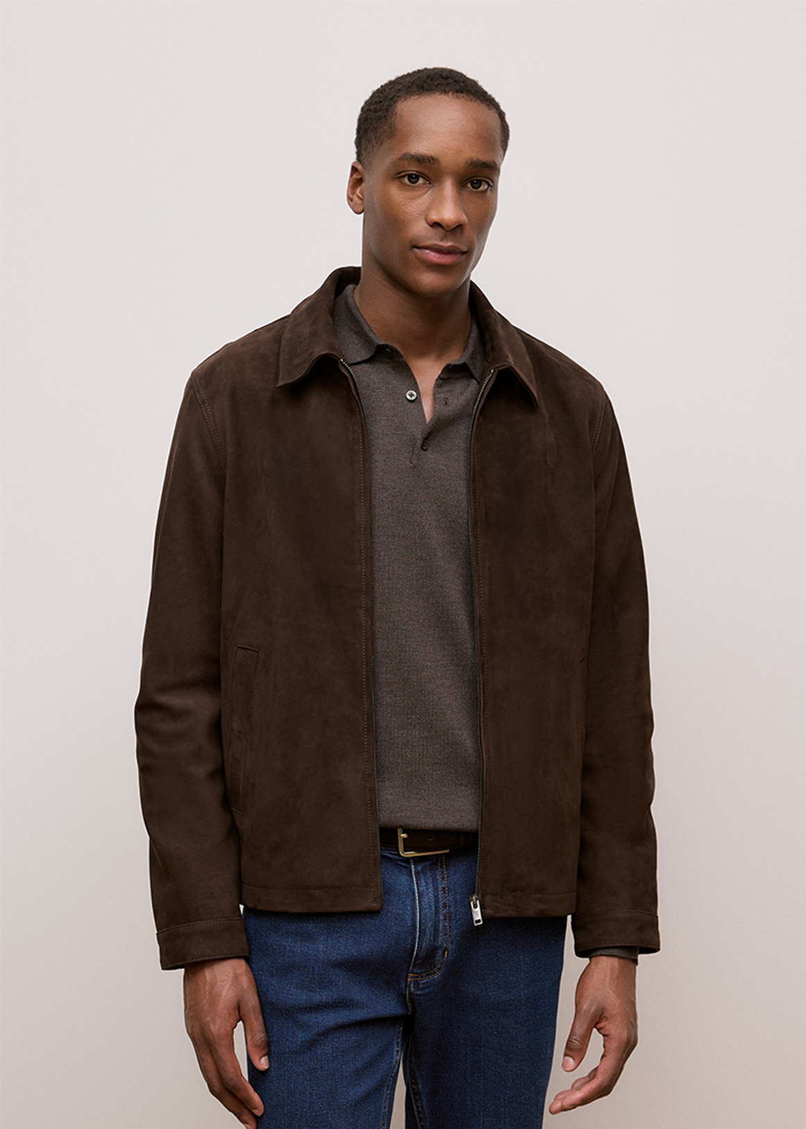 Nubuck Leather Jacket
