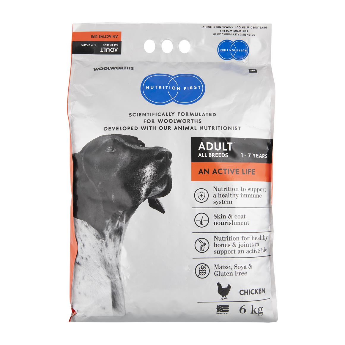 Nutrition First Nutrition First Chicken Flavoured Adult Dog Food 6 kg