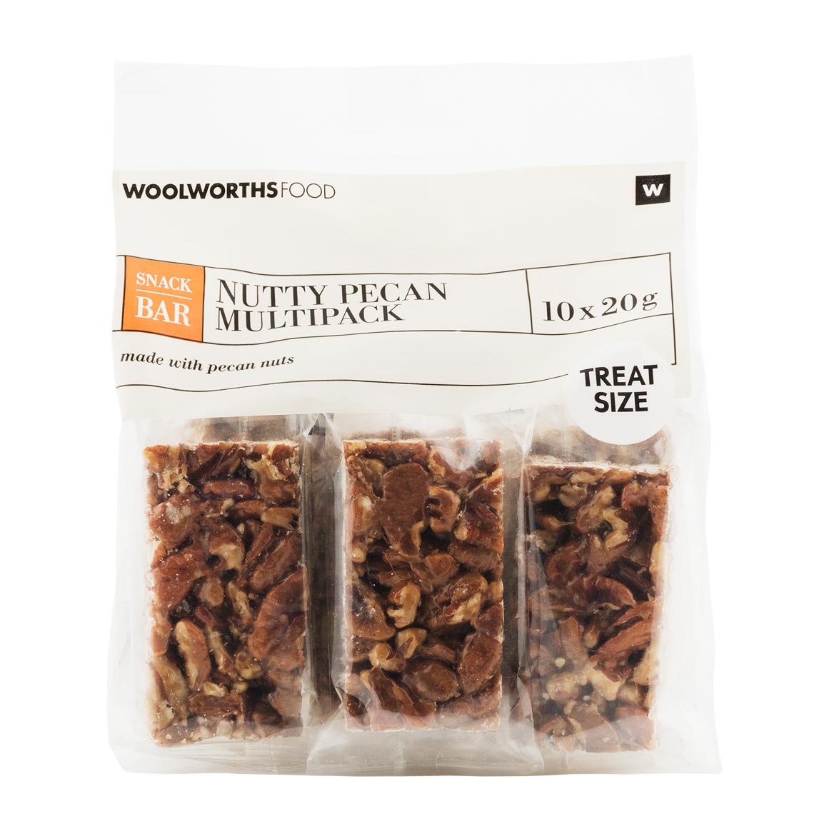 Nutty Pecan Mutlipack Snack Bar 10 x 20 g | Woolworths.co.za