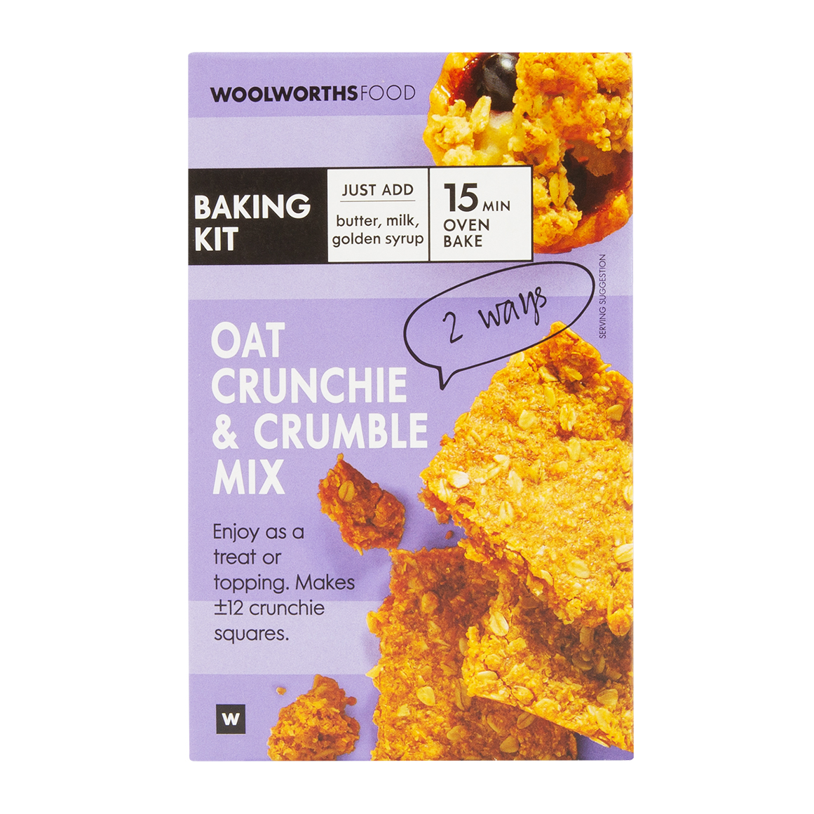 Oat Crunchie and Crumble Mix 330 g