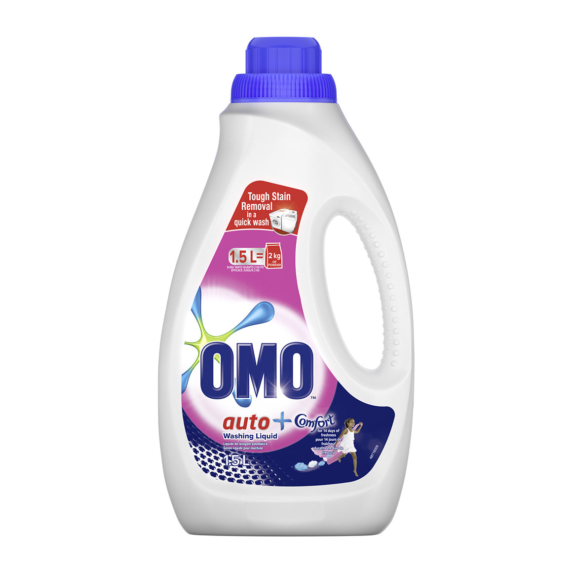 Omo Auto Fast Omo Auto Washing Liquid with A Touch of Comfort 1.5 L | Woolworths.co.za