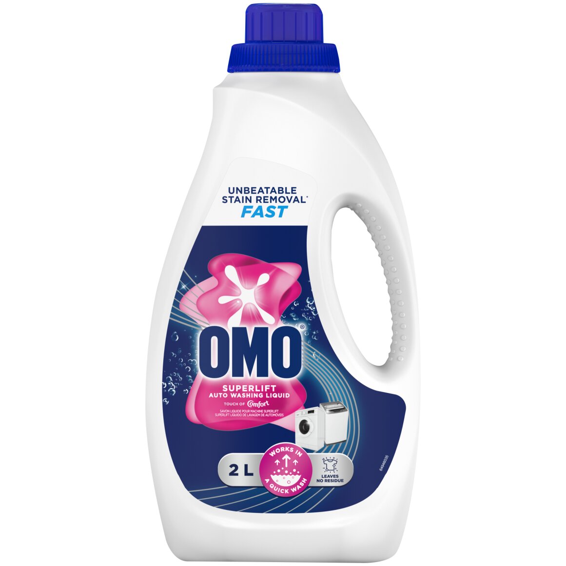Omo Auto Washing Liquid with a Touch of Comfort 2 L