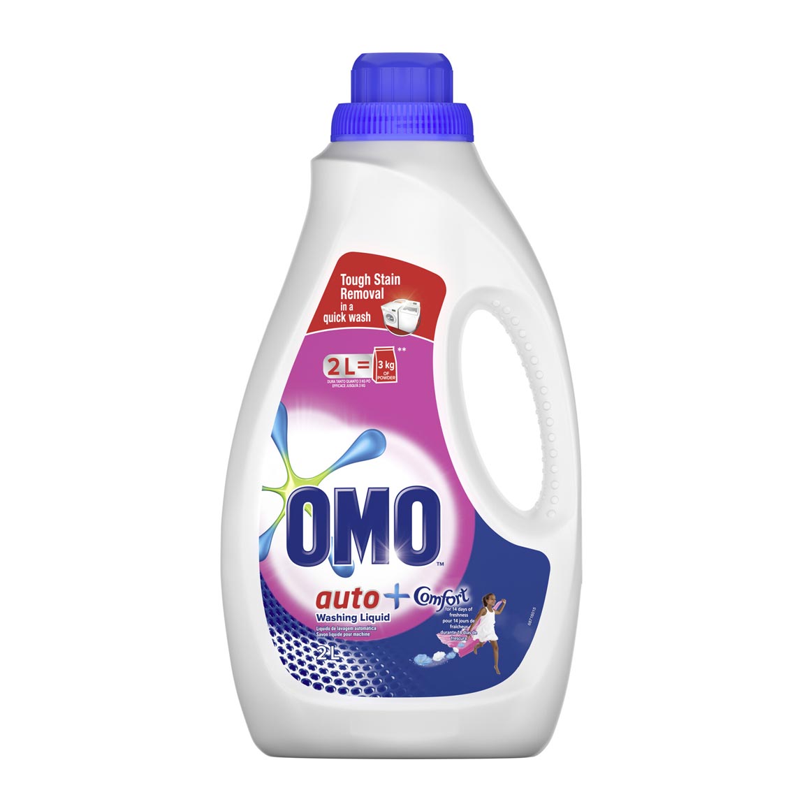 Optimo Washing Omo Auto Washing Liquid with a Touch of Comfort 2 L | Woolworths.co.za