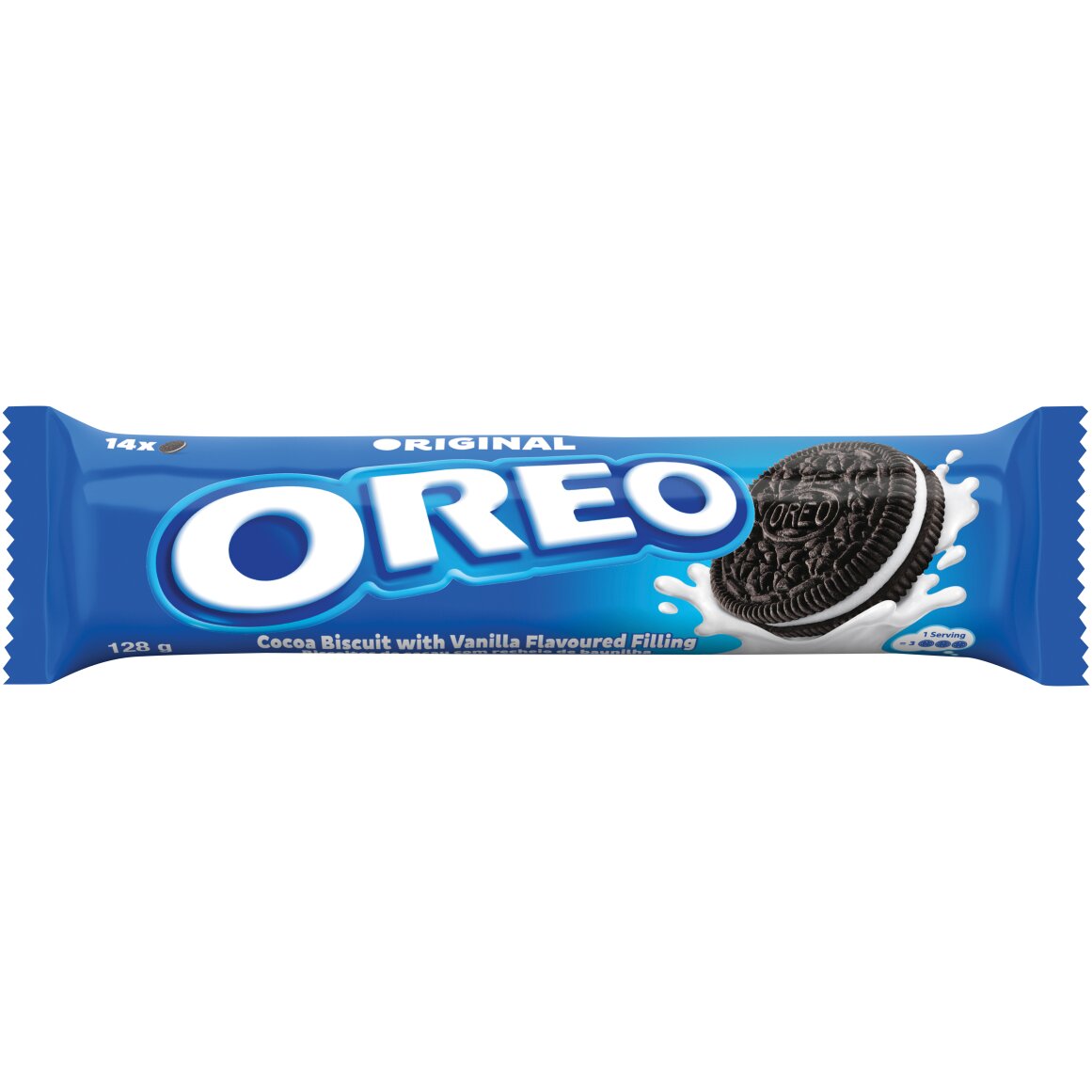 Oreo Original Créme Flavoured Biscuits 128 g