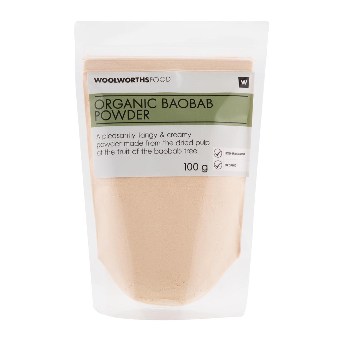 Organic Baobab Powder 100 g | Woolworths.co.za