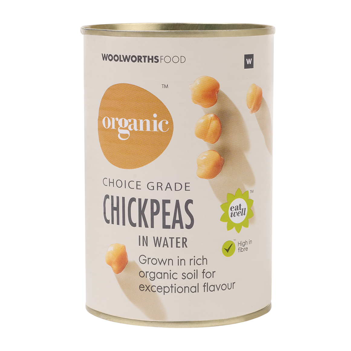 Organic Chickpeas in Water 400 g