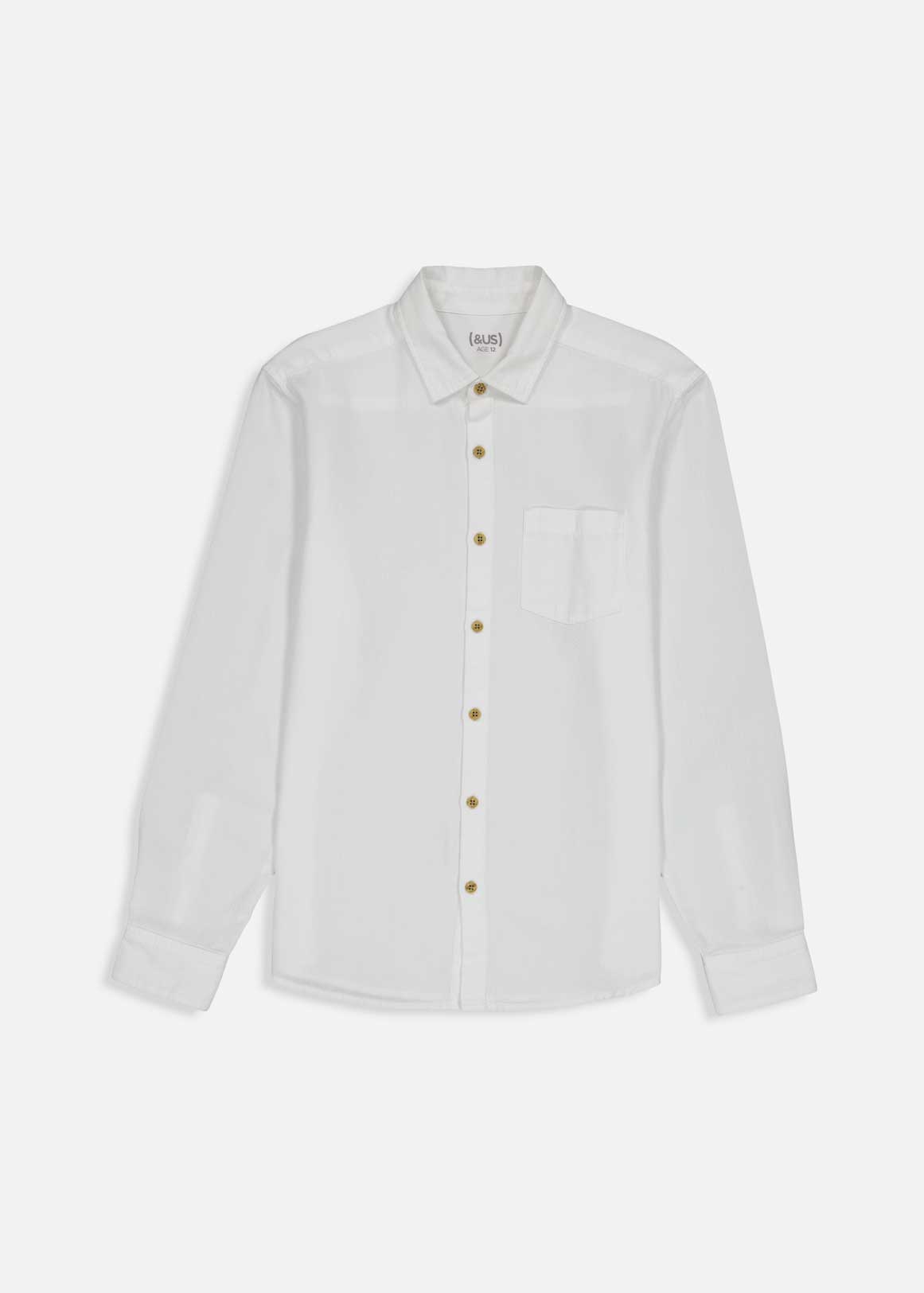 Organic Cotton Textured Shirt | Woolworths.co.za