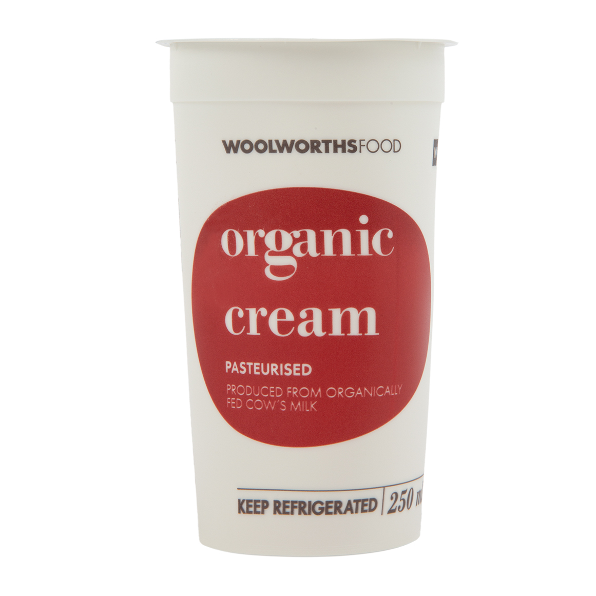 Organic Cream 250 ml