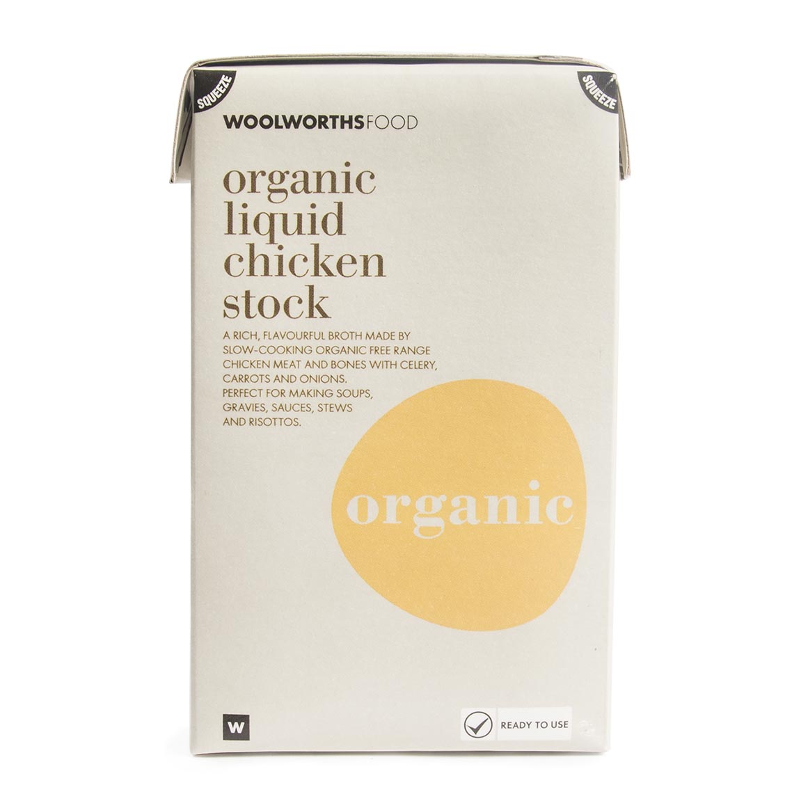 Organic Liquid Chicken Stock 500 ml