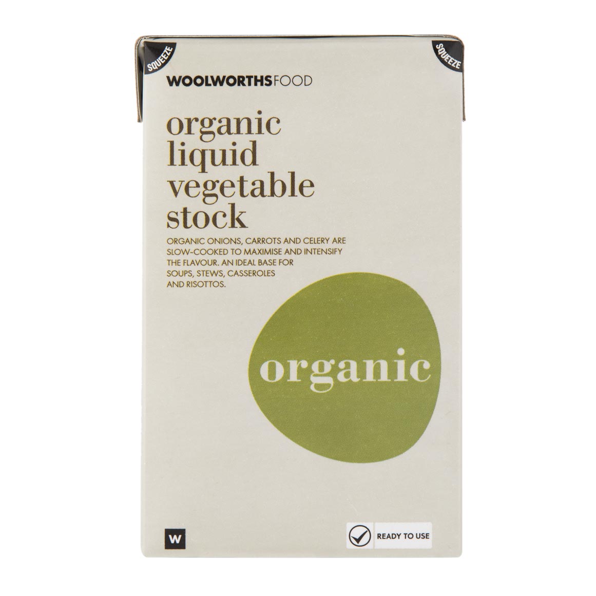 Organic Liquid Vegetable Stock 500 ml