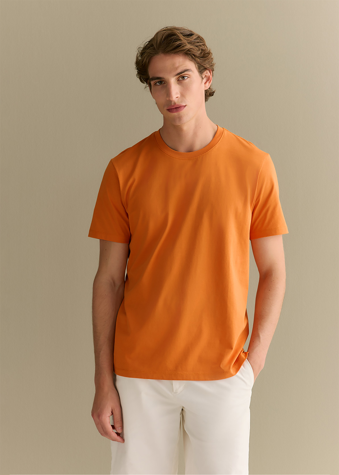 Organically Grown Cotton Crew T-Shirt