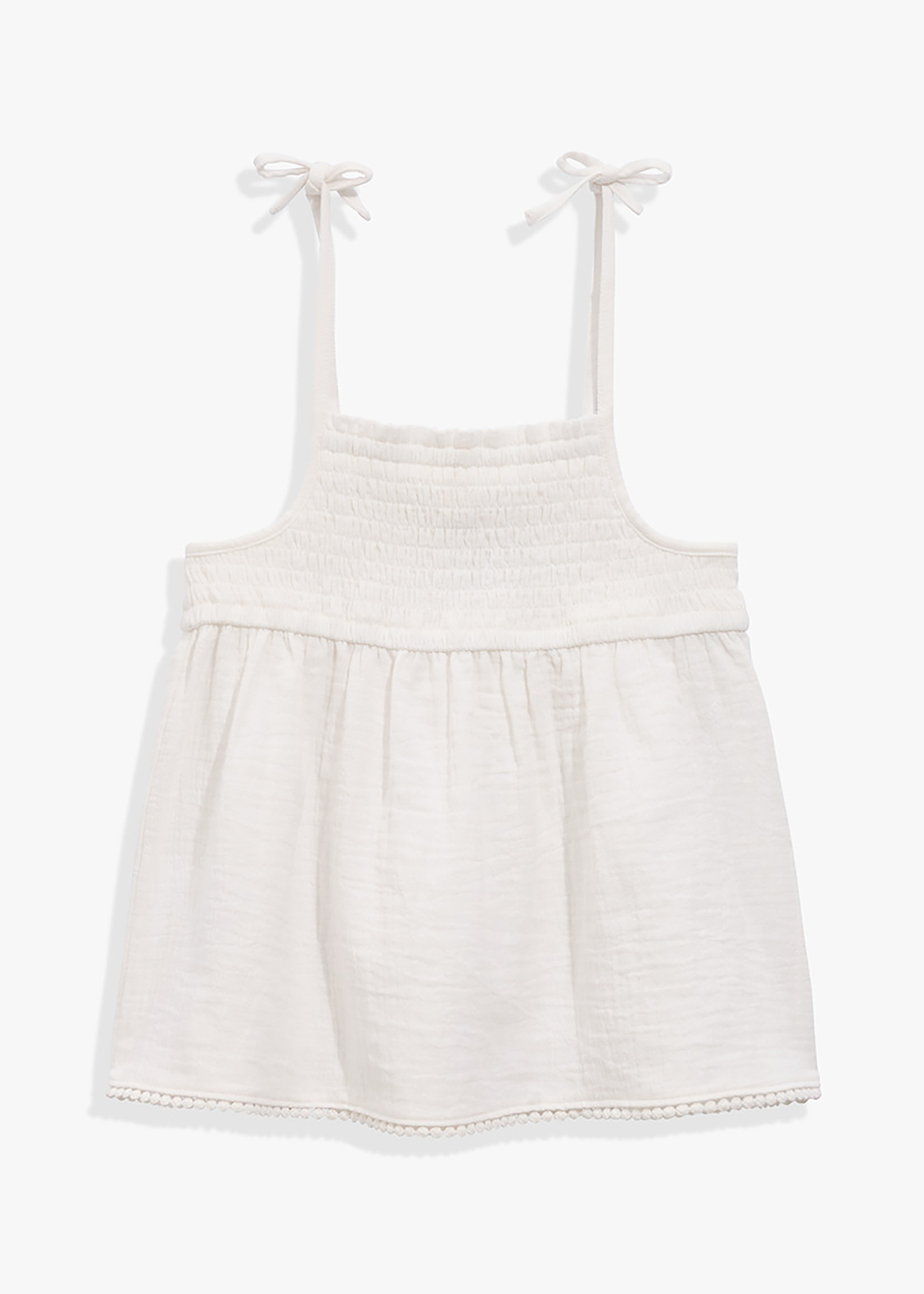 Organically Grown Cotton Crinkle Cami | Woolworths.co.za