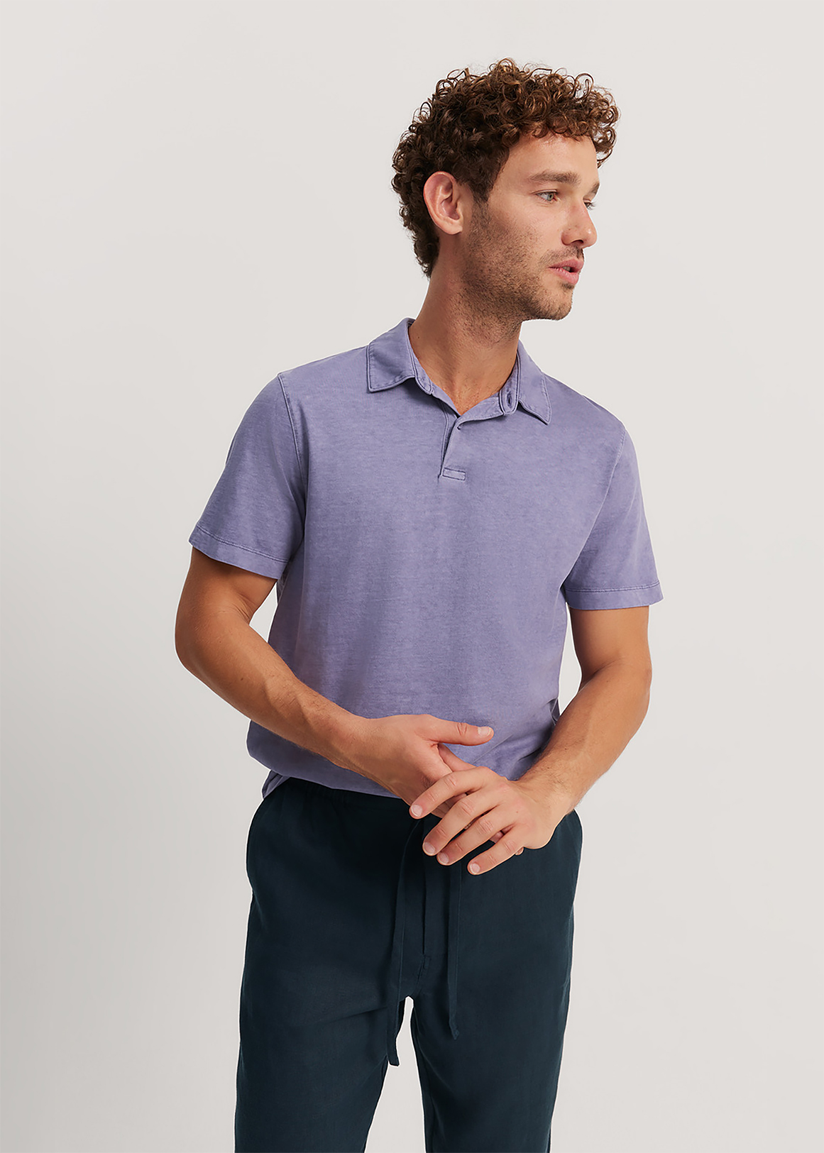 Organically Grown Cotton Garment Dyed Polo | Woolworths.co.za