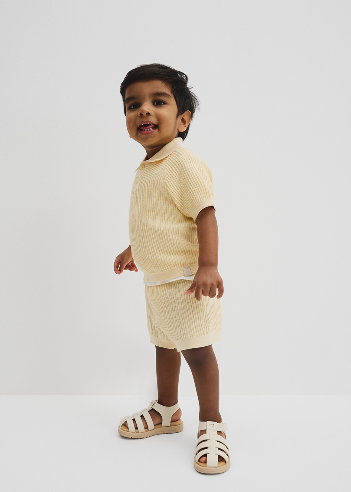 Organically Grown Cotton Knit Short