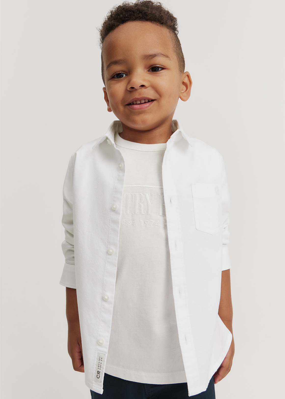 Organically Grown Cotton Oxford Shirt