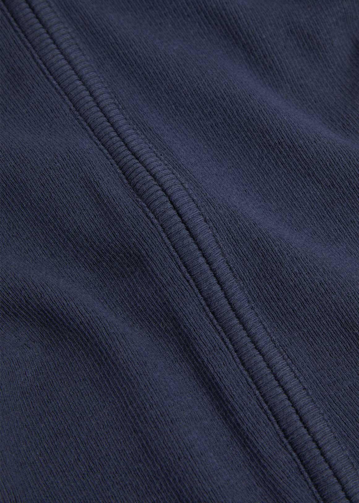 Ribbed stretch-cotton jersey playsuit - Navy