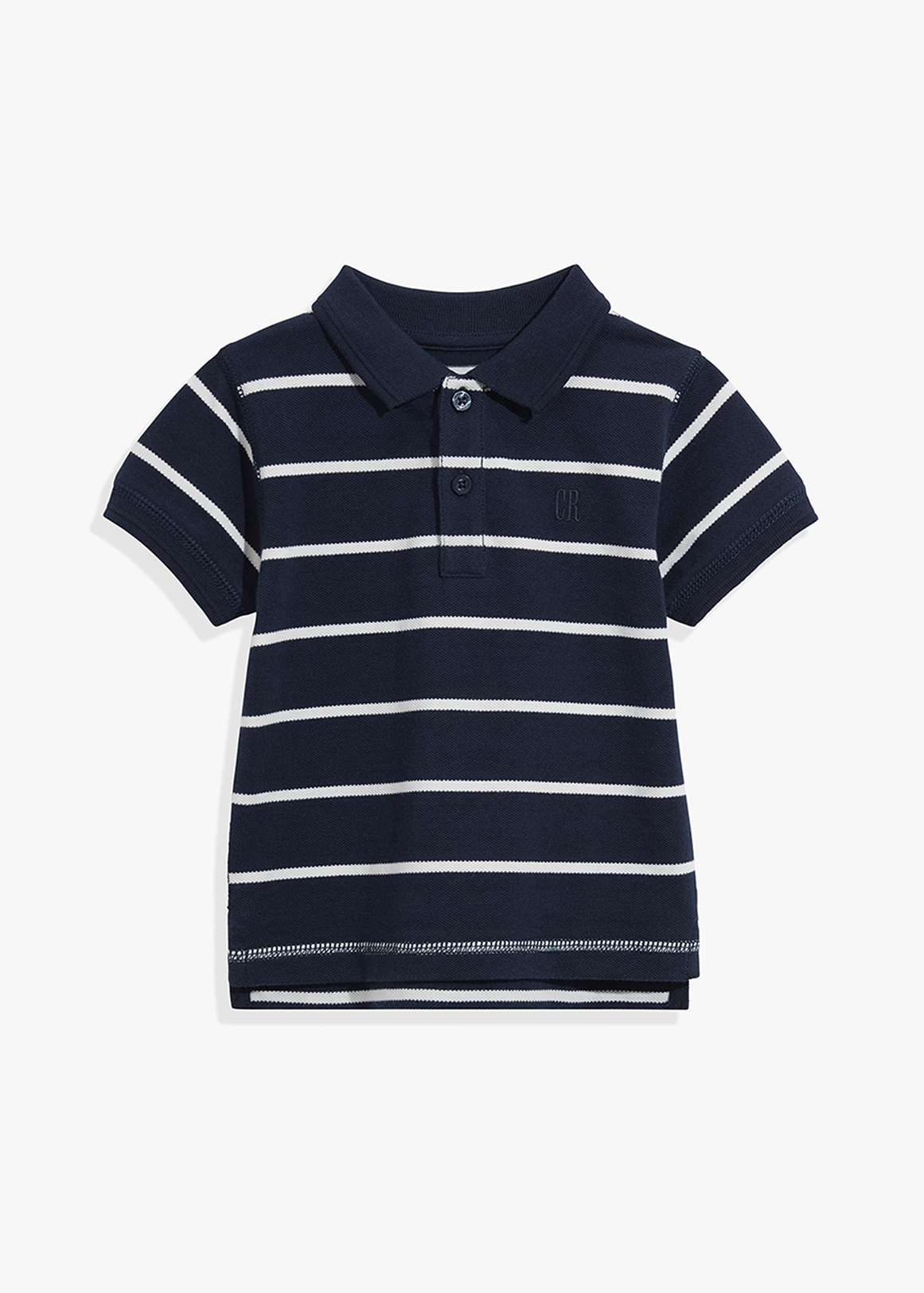 Organically Grown Cotton Stripe Polo Shirt | Woolworths.co.za