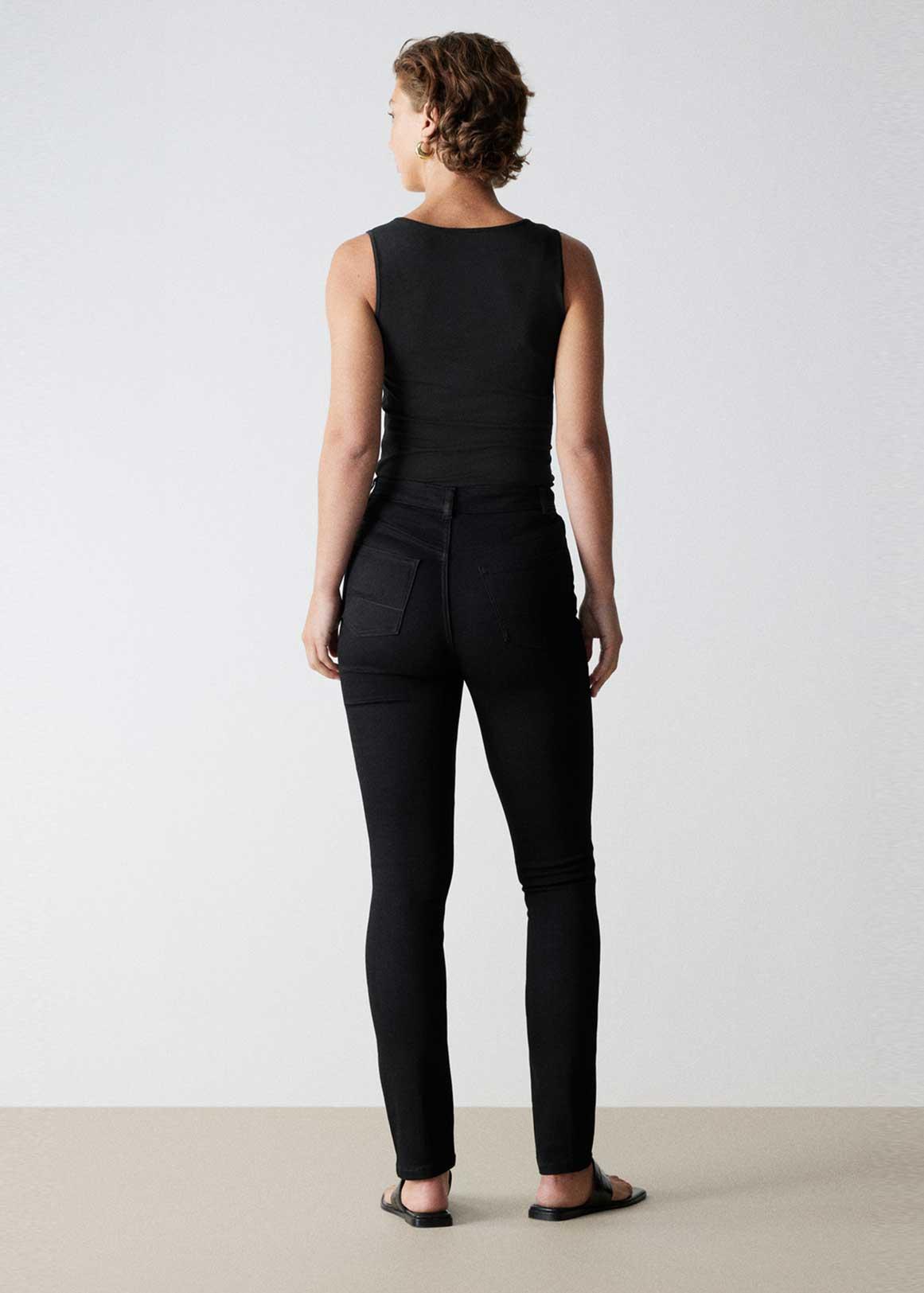 Country Road Organically Grown Cotton Jersey Legging Black