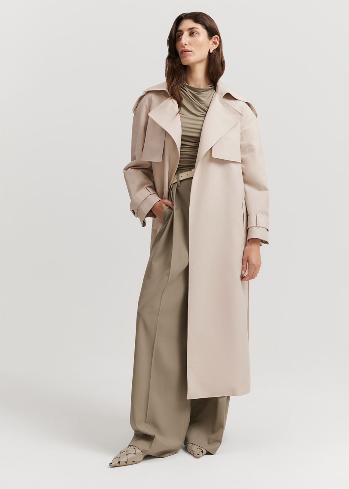 Organically Grown Cotton Trench Coat | Woolworths.co.za