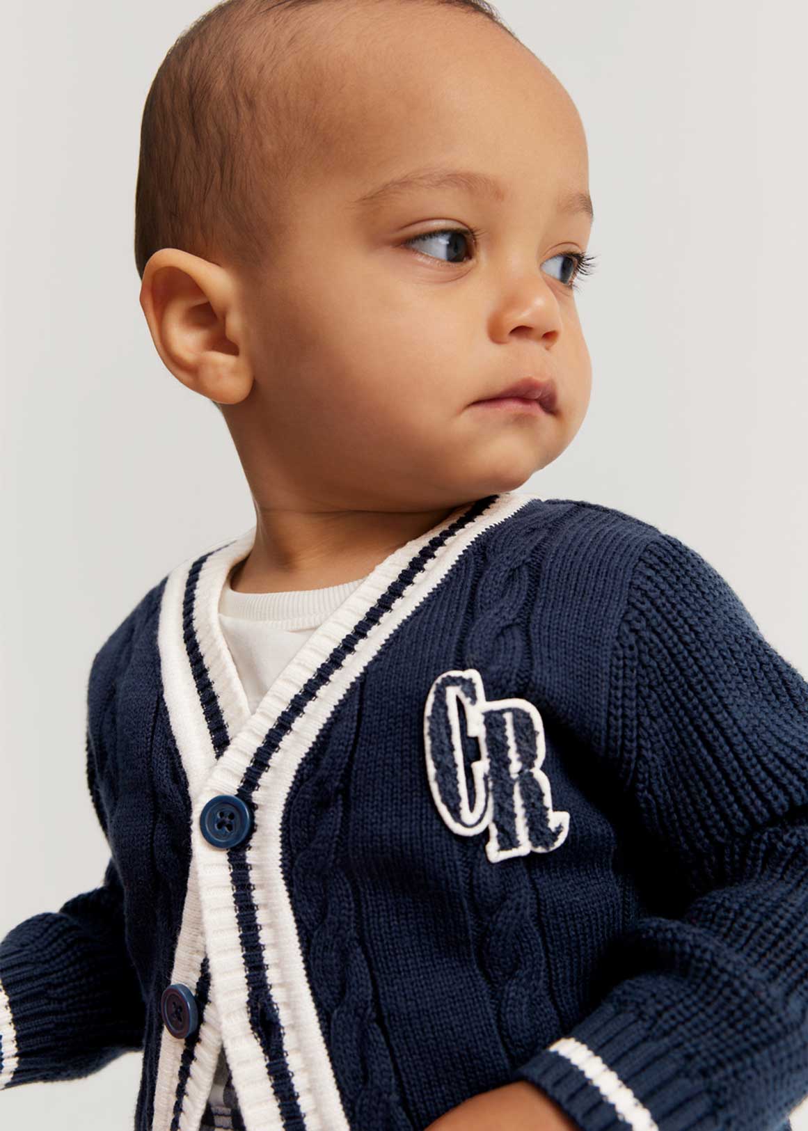 Organically Grown Cotton Varsity Cardigan | Woolworths.co.za