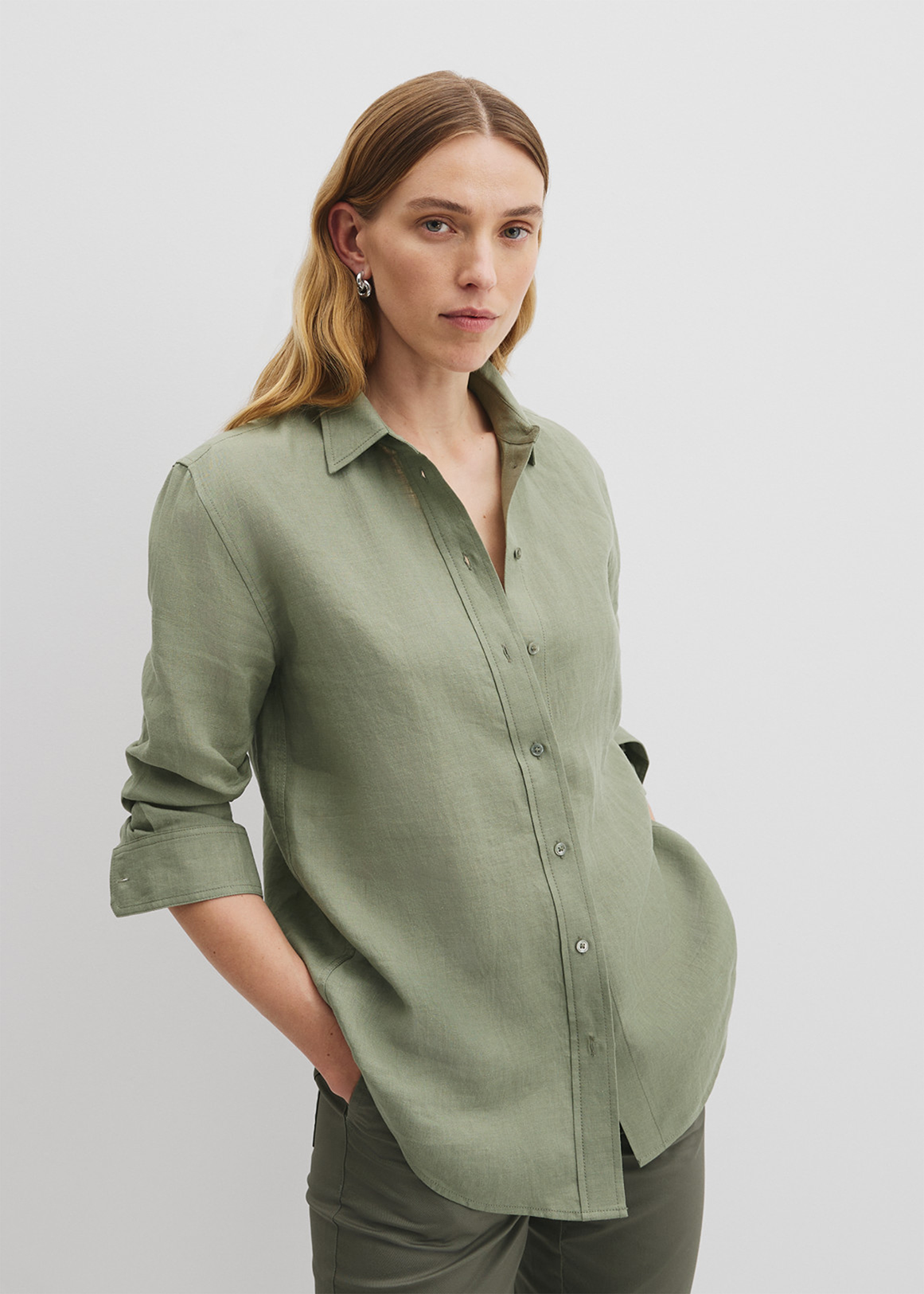 Organically Grown Linen Shirt