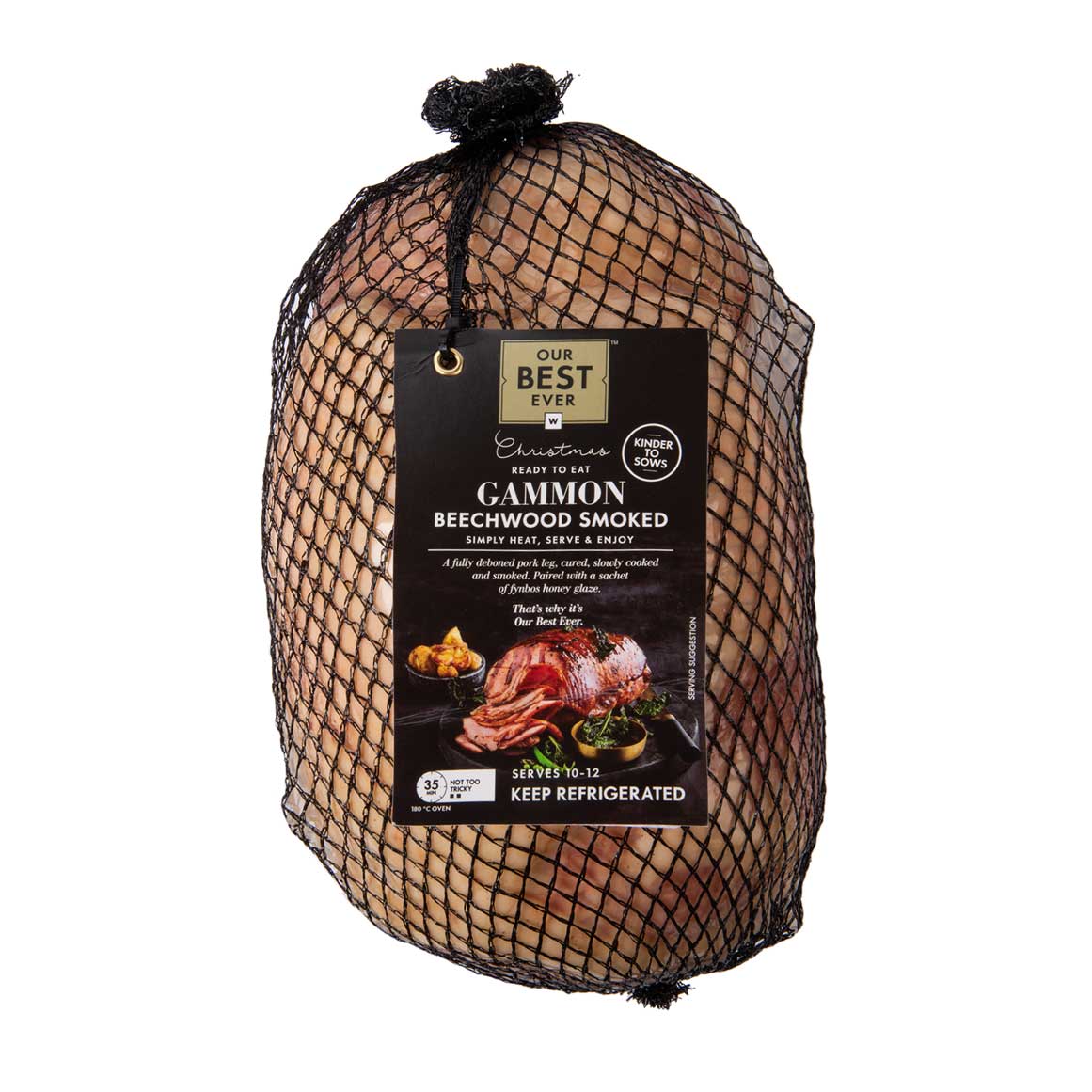 Our Best Ever Christmas Ready to Eat Beechwood Smoked Gammon Avg 3.2 kg