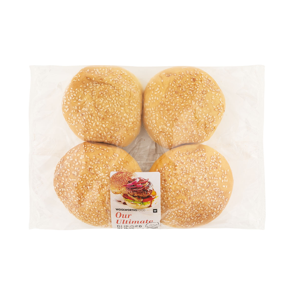 Our Ultimate Burger Buns 4 x 80 g
