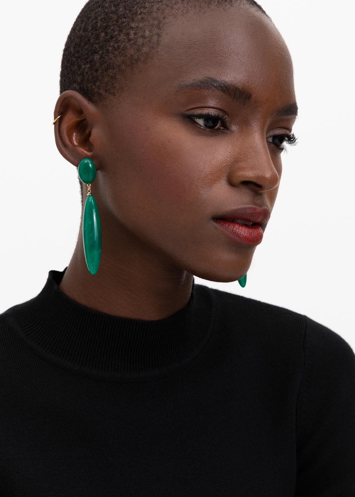 Oval Resin Drop Earrings | Woolworths.co.za