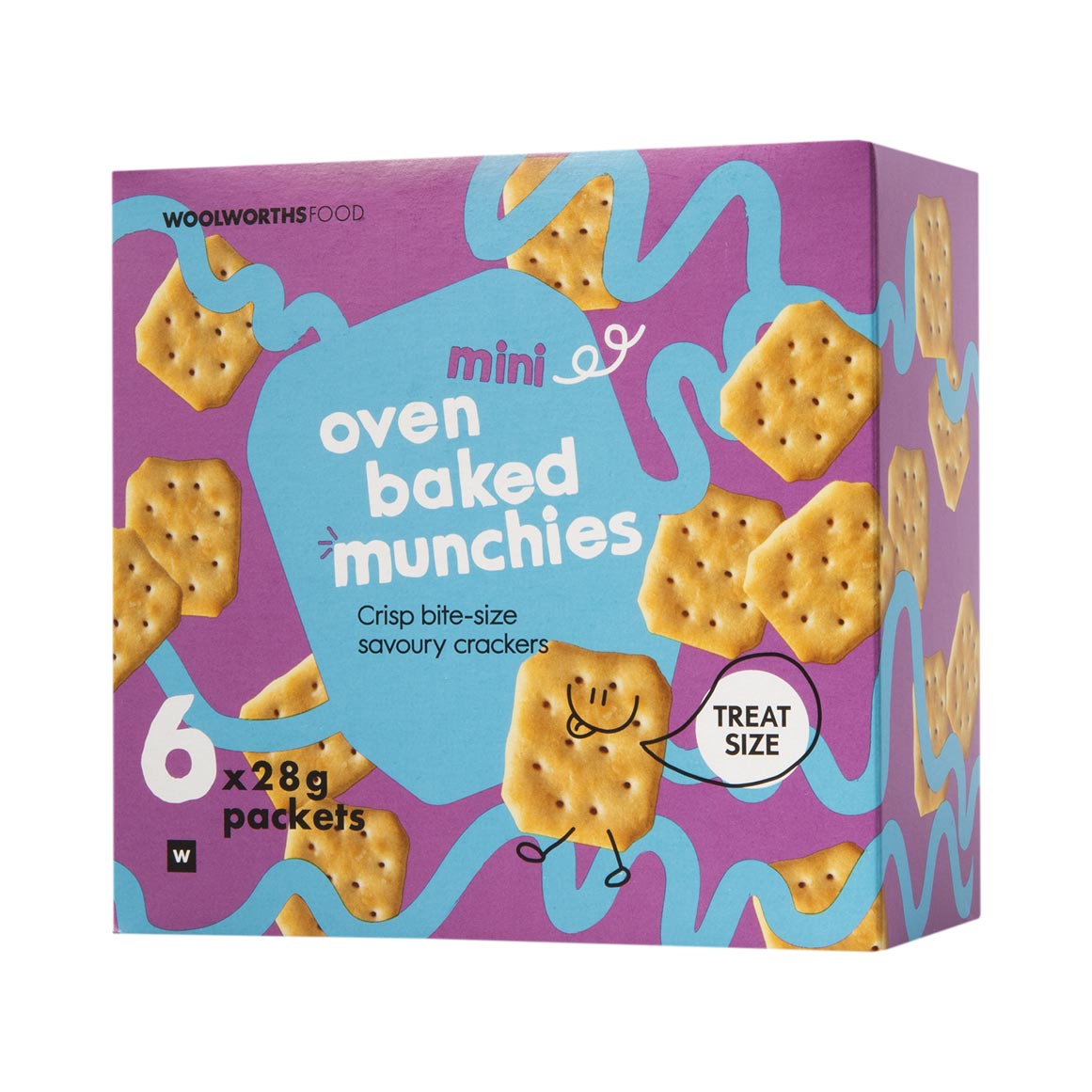 Oven Baked Savoury Cracker Munchies 6 x 28 g