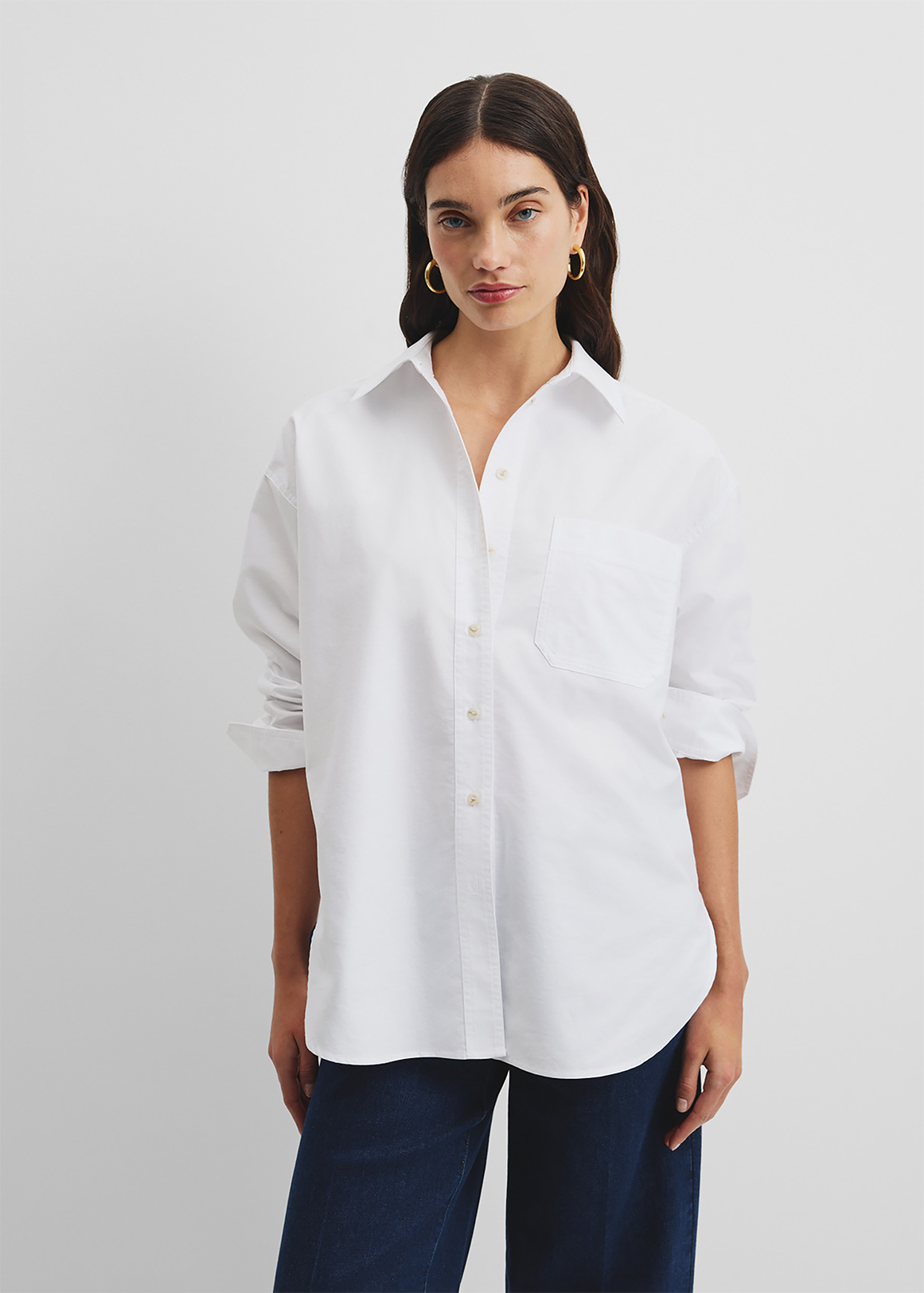 Oversized Australian Cotton Oxford Shirt